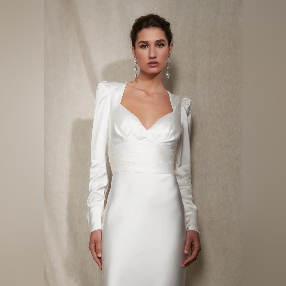 Rebecca Vallance Eloise Silk Midi Dres